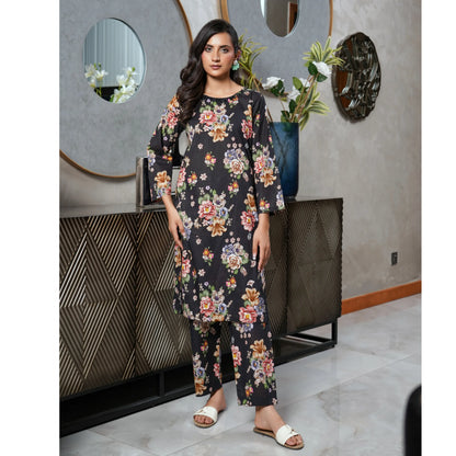 UMS-62 "Limelight" by Simrans Printed Lawn Co Ord Set Collection | Ready to Wear Pakistani Asian clothes