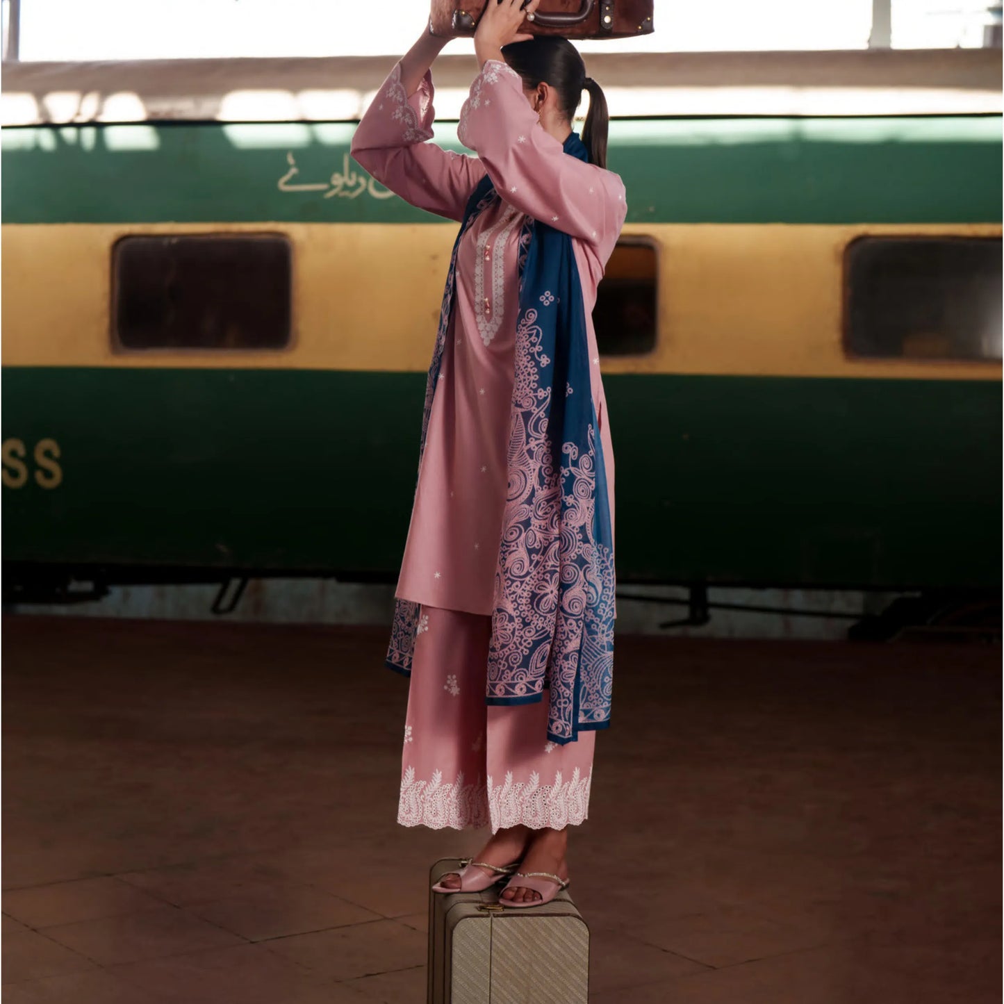 UCA-40 Summer Travels Embroidered Cotton Collection by Casuallite | Ready to Wear Pakistani Asian clothes