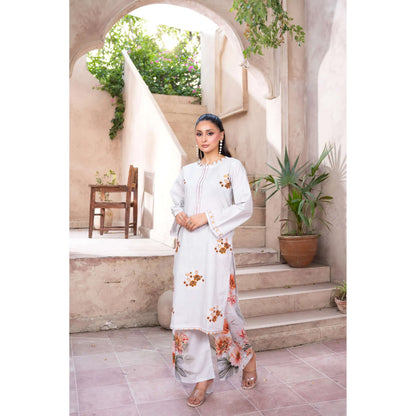 UMRZ-64 "Reat" by Rangz Embroidered Lawn Co Ord set collection| Ready to Wear Pakistani Asian clothes