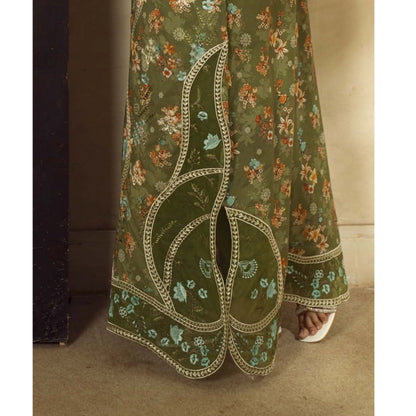UGL-01 Printed Lawn Kaftan 2 Piece Set by Guzel