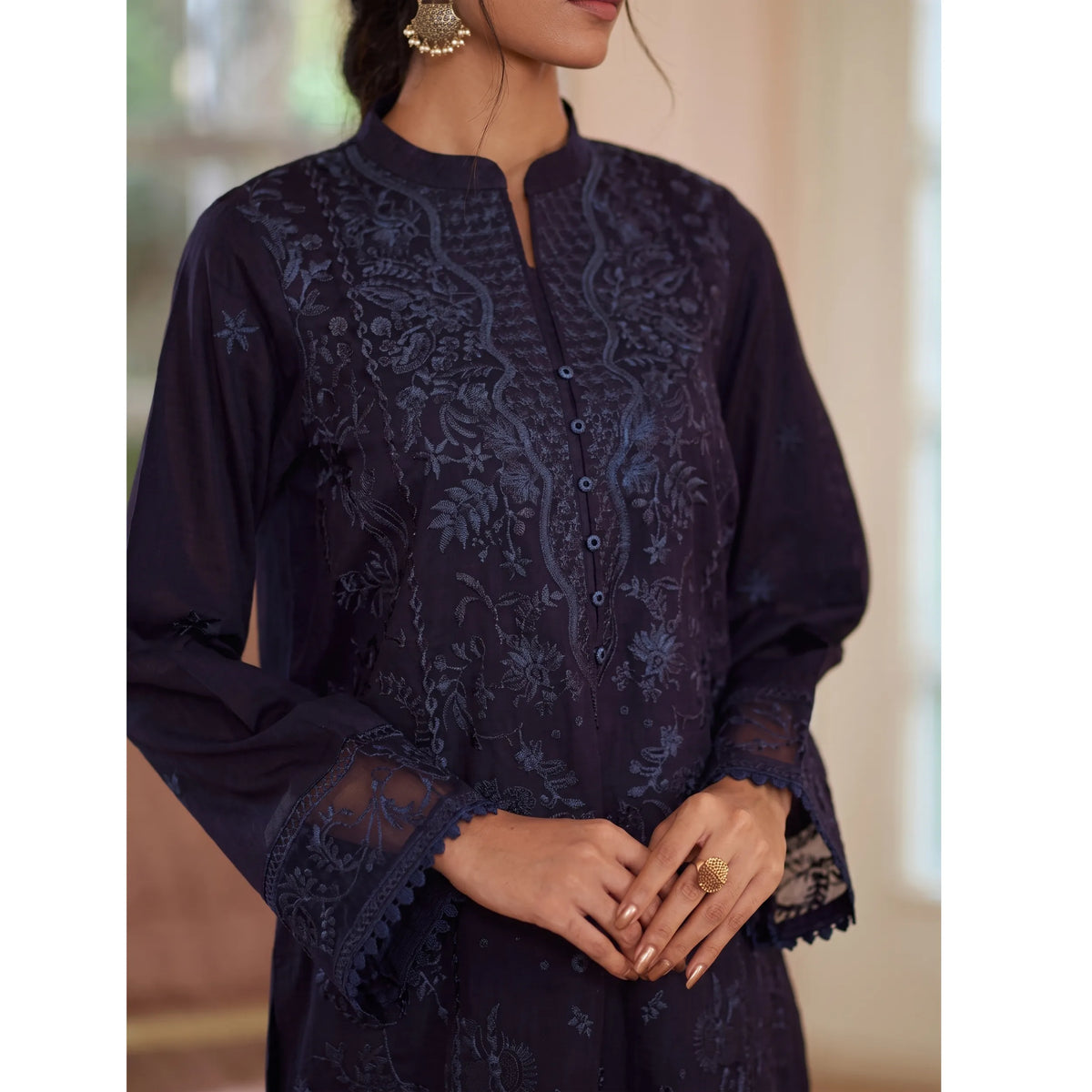 UCA-47 "Sakoon" Embroidered Cambric 3 Pc Collection | Casuallite