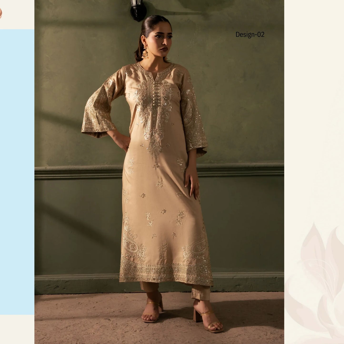 UTT-24 "Ethnic Essence" Luxury Viscose 2 Pc Collection | Traditional Thread