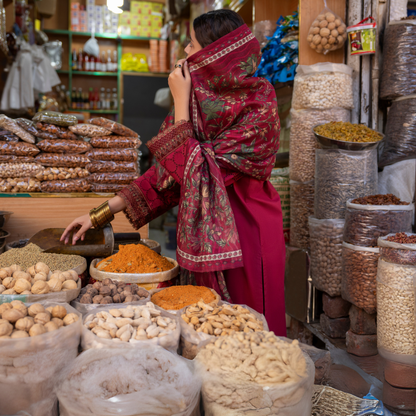 UCA-15 3 Pc Embroidered Cambric Cotton Ready to Wear Eid Collection by Casuallite