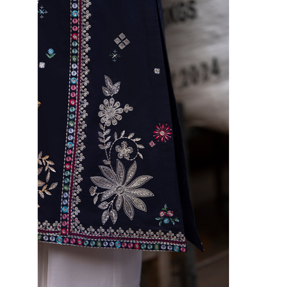 UCA-15 3 Pc Embroidered Cambric Cotton Ready to Wear Eid Collection by Casuallite