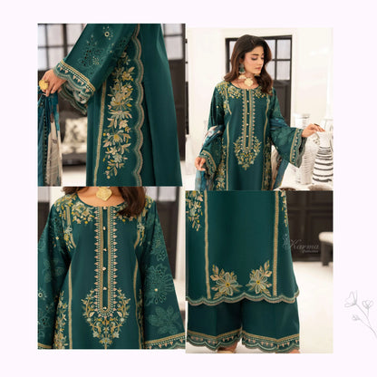 KC-1559 "Ferisha" Embroidered Festive Collection by Karma Collection