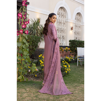 UMS-15 3 Pc Mother & Daughter Luxury Linen Eid Collection by Simrans