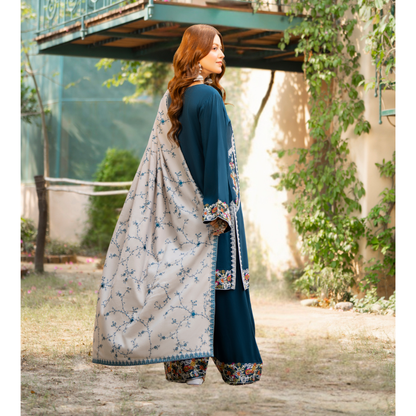 "Nigar" Kotrai Edition Luxury Embroidered 3 Piece by Karma Collection