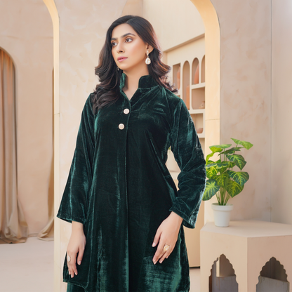 UMS-46 Velvet Co-Ords set by Simrans | Ready to Wear | Asian Clothes