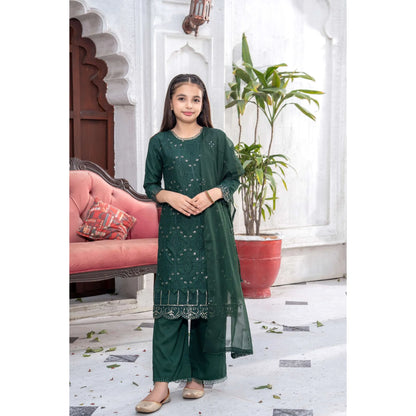 UMRZ-54 "Image Kari" Linen Festive Mother & Daughter Collection by Rangz