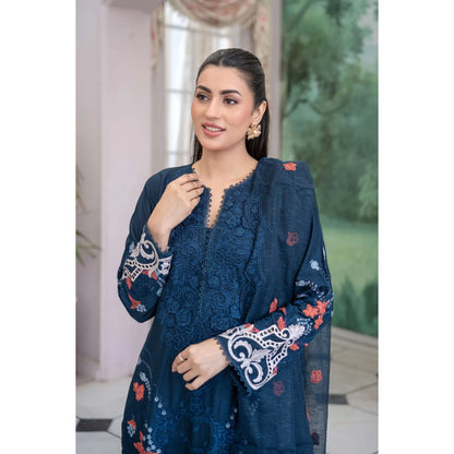 UMRZ-55 Festive Maria.b Lux by Rangz Embroidered Linen Collection