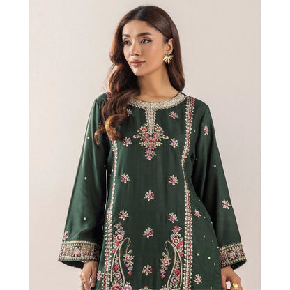 UTT-18 VOL 4 Embroidered Printed Linen Festive Collection by Traditional Thread