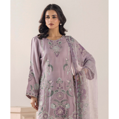 UTT-19 VOL 5 Embroidered Printed Linen Festive Collection by Traditional Thread