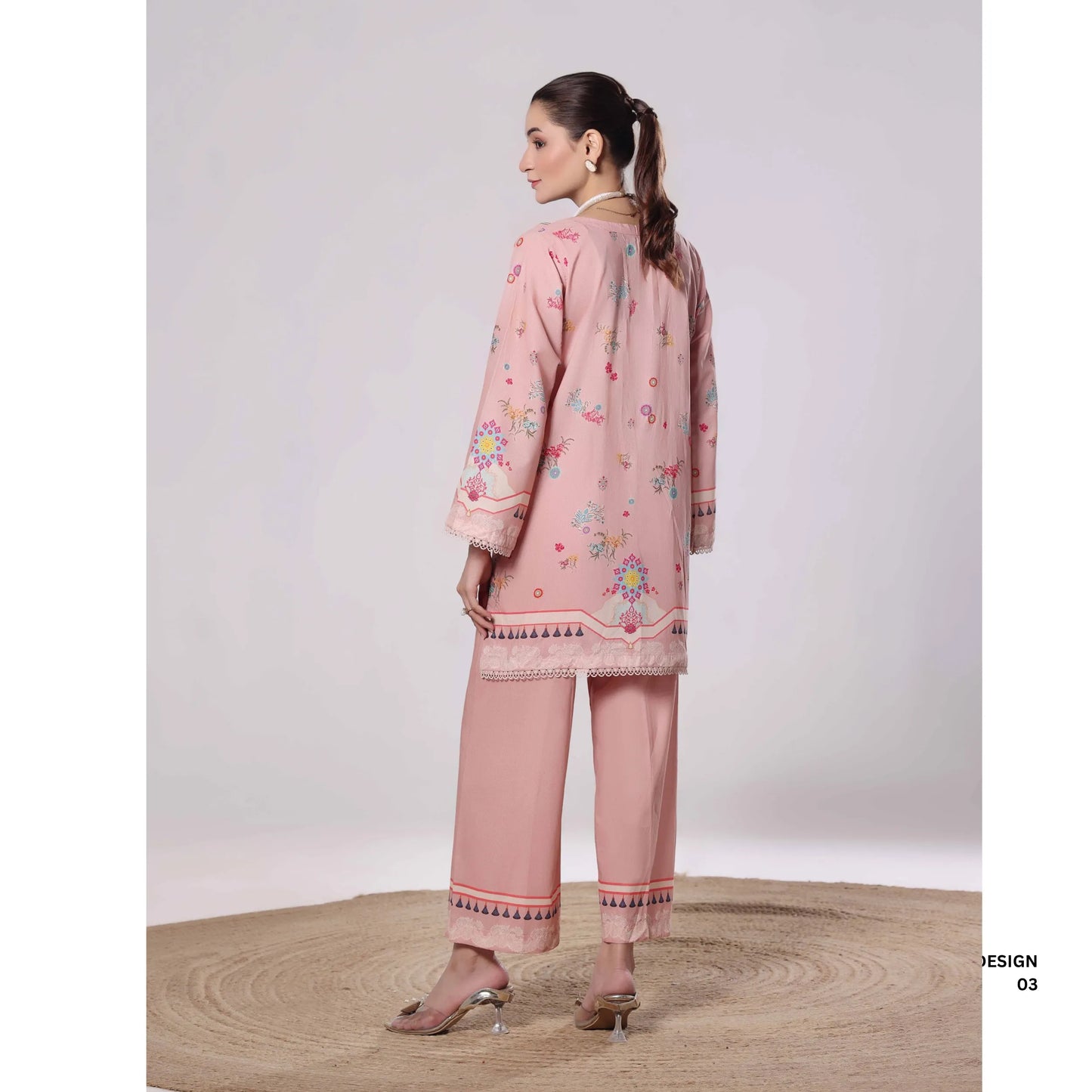 USN-18 Daily Pret Vol'8 Printed Lawn Co-Ords Set by Saphron