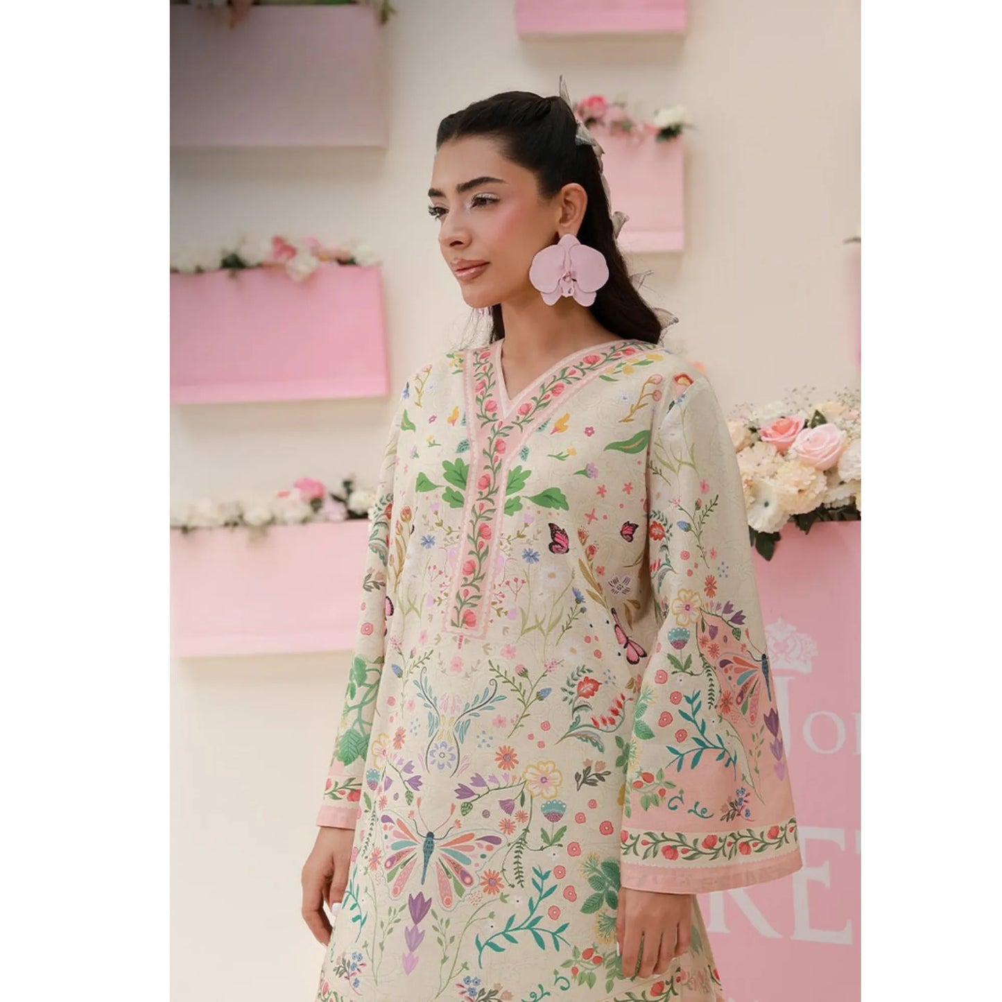 UAS-01 printed Pret by Asim jofa Printed Co Ord Set summer Collection Ready to Wear asian clothes