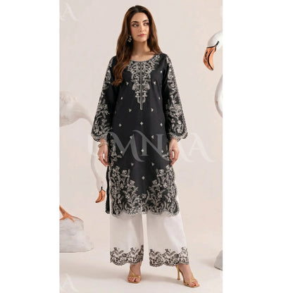 UA-190 Embroidered Cotton Collection 3 Piece | Ready to Wear | Asian clothes