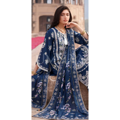 UA-193 Embroidered Cotton Collection 3 Piece | Ready to Wear | Asian clothes