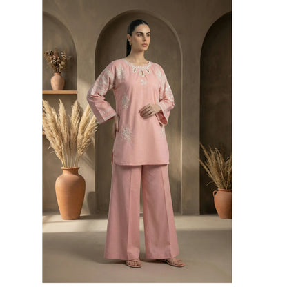 UA-196 Embroidered Cotton Lawn Co-Ords Set by Umnaa Ready to Wear Pakistani Asian casual Modest clothes