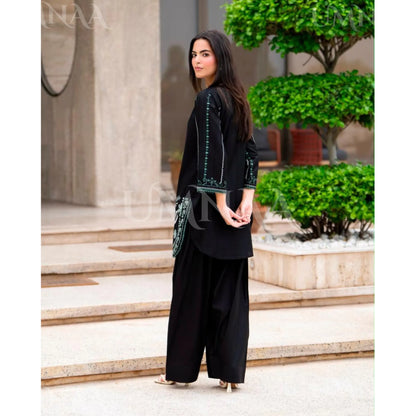 UA-277 Embroidered Trendy Cotton Co-Ord Set | Umnaa