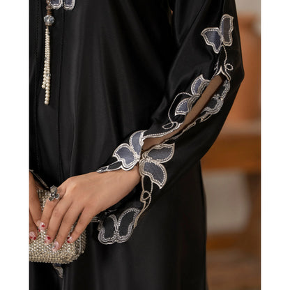 RA-39 Embroidered kaftan 2 Pc - Raniya.h