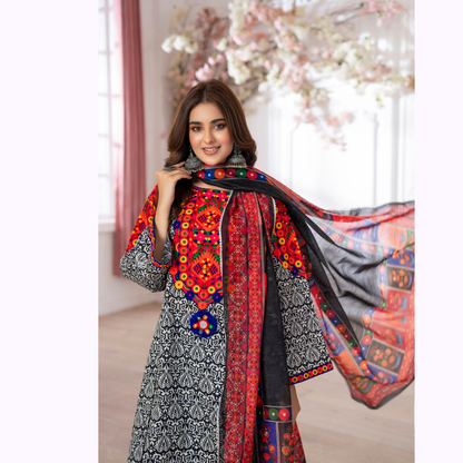 3 Pc Luxury Embroidered trendy Farshi Shalwar Collection | Eid Wear | karma collection