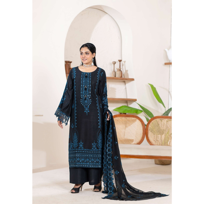 UMRZ-52 "Edenrobe LUX " Embroidered Linen Collection By Rangz