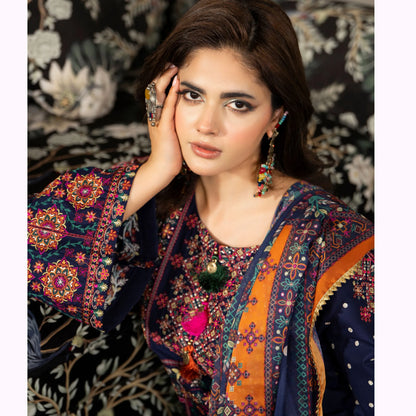 KC-1582 "AYRA" Embroidered Cambric Cotton Collection by Karma Collection