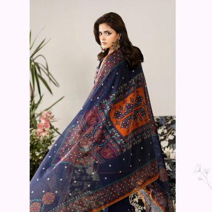 KC-1582 "AYRA" Embroidered Cambric Cotton Collection by Karma Collection