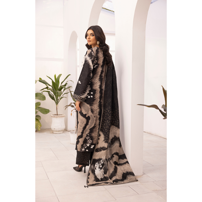 3 Pc Luxury Khaddar Ready to Wear Embroidered Printed Collection by Simrans