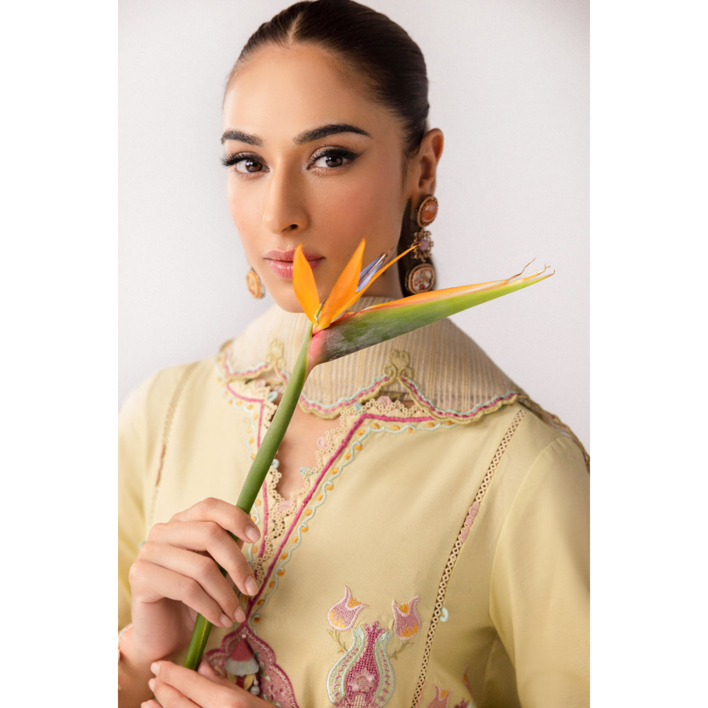 3 Pc Festive Embroidered Collection  | Ready to Wear | Qalamkar