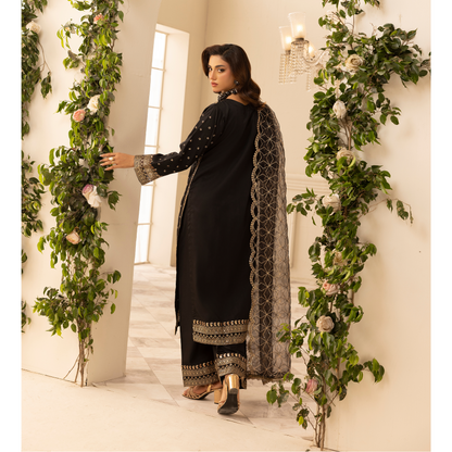 UMS-24 Luxury Embroidered Viscose Collection | Ready to Wear | Simrans