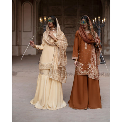 UCA-35 Darbar Festive Drop Embroidered Collection by Casuallite