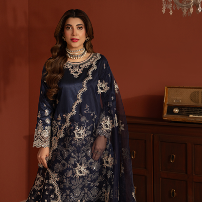 UA-170 Raw Silk Embroidered Festive Collection