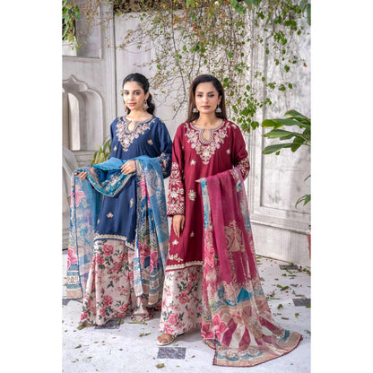UMRZ-57 "Ethnic Eid Festive" Linen Collection by Rangz