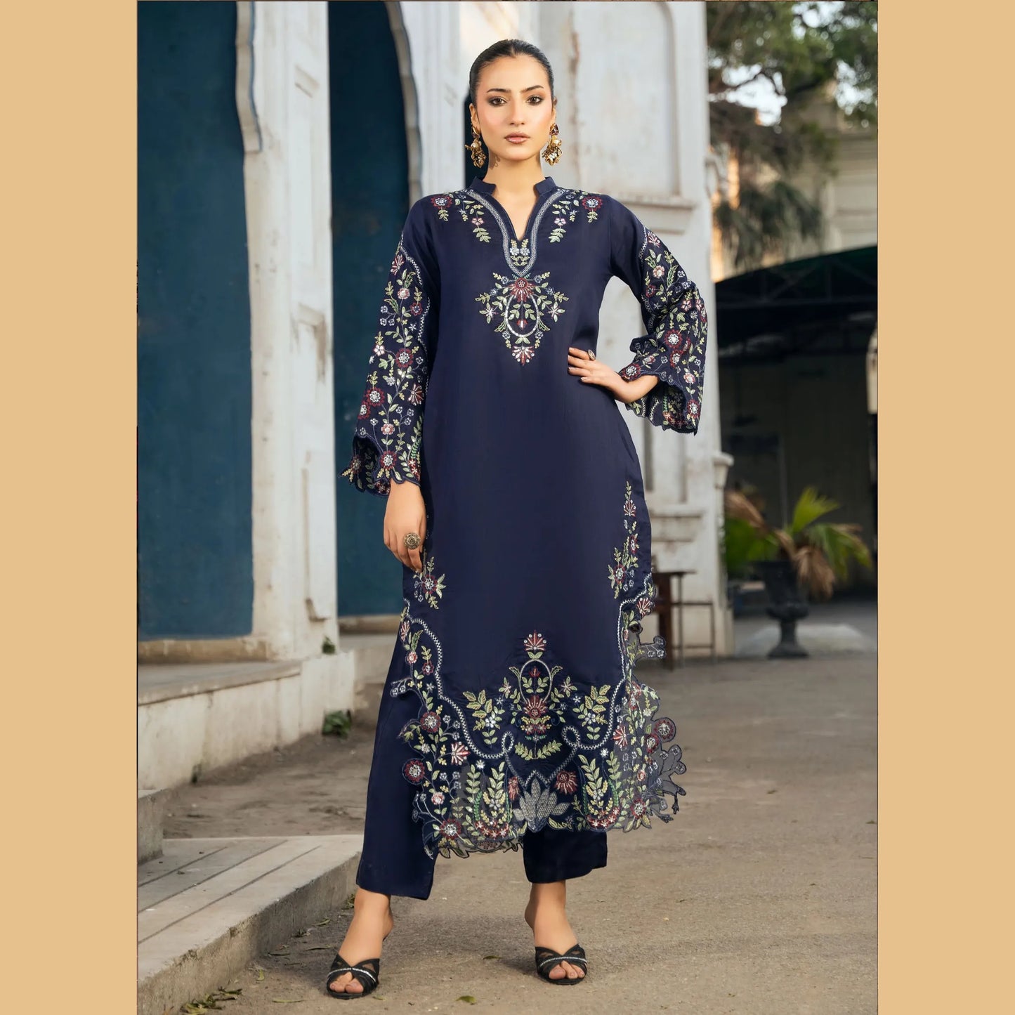 UTT-17 Eid Glow by Traditional Thread Viscose 2 Pc Collection