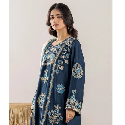 UTT-18 VOL 2 Embroidered Printed Linen Festive Collection by Traditional Thread