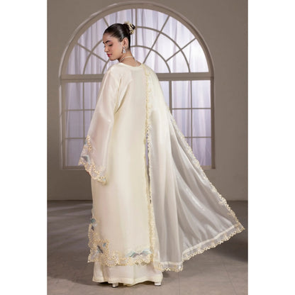 UA-203 Embroidered Festive kaftan Silk Collection by Umnaa | Pakistani Trendy Kaftan Asian Clothing
