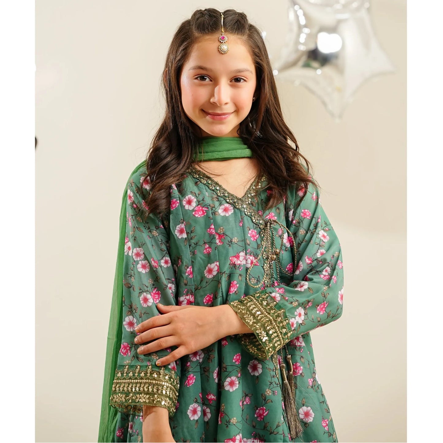 UN-01 Embroidered Printed Festive Kids Collection by Naubahar | Ready to Wear Pakistani Asian clothes