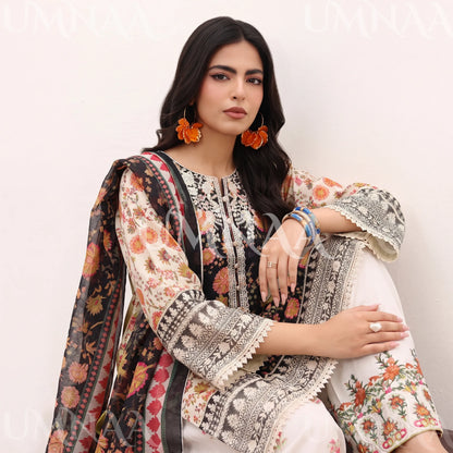 UA-334 Embroidered Viscose 3 Pc Collection Ready to Wear Pakistani Asian clothes by Umnaa