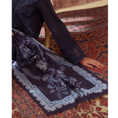 UCA-47 "Sakoon" Embroidered Cambric 3 Pc Collection | Casuallite