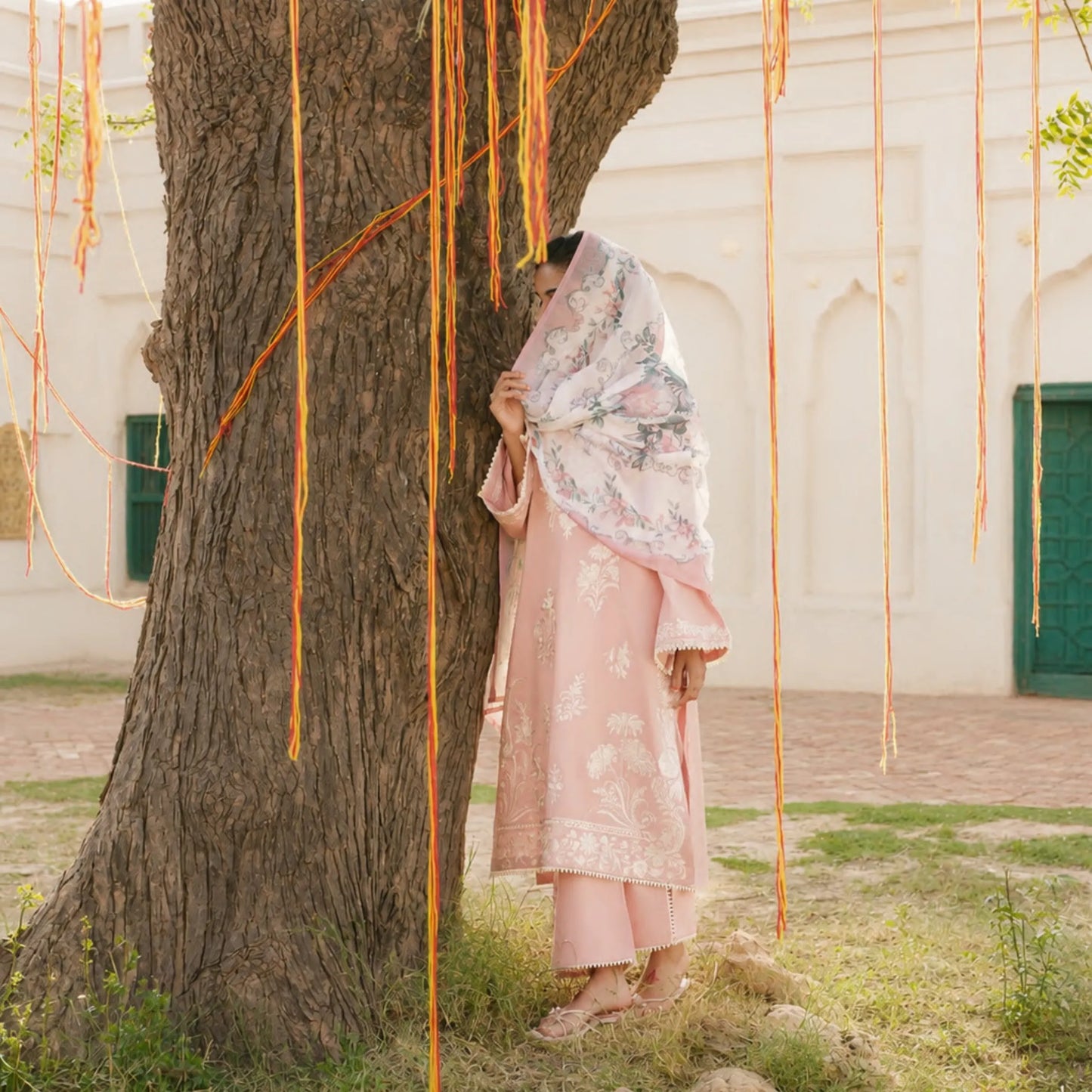 UCA-43 "HER" Collection Embroidered Cambric Cotton by Casuallite 3 Piece Suit for Women | Ready to Wear Pakistani Dress
