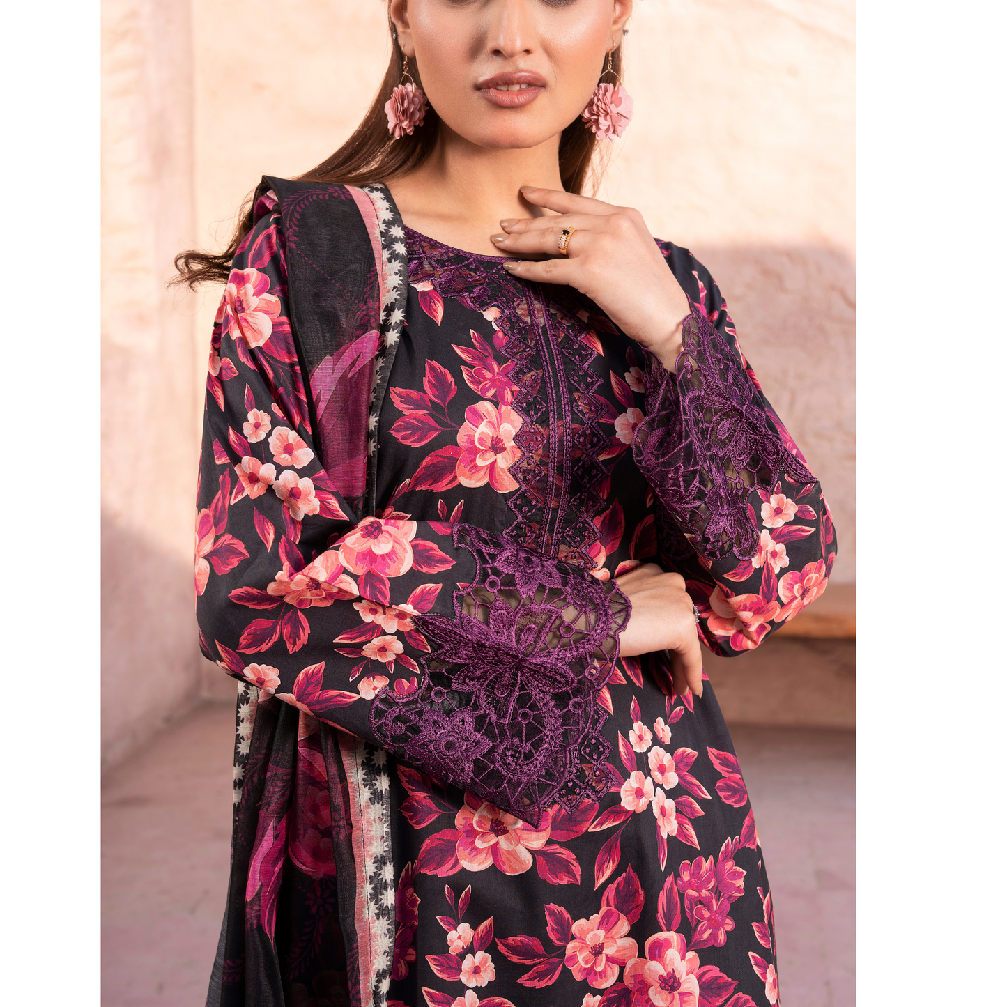 RA-17 Embroidered Printed Lawn Collection | Ready to Wear | Raniya.h