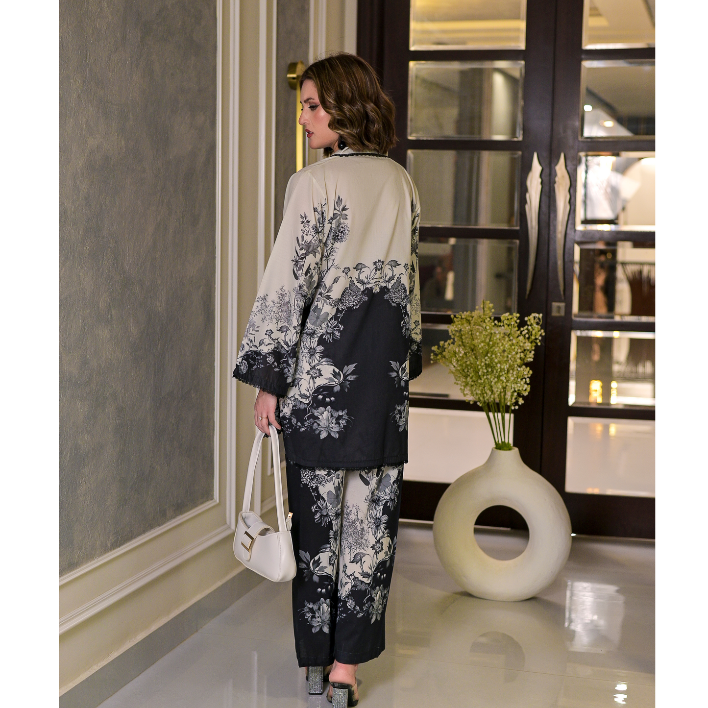 USN-17 Printed Cambric Cotton Co-Ords Set by Saphron