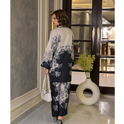 USN-17 Printed Cambric Cotton Co-Ords Set by Saphron