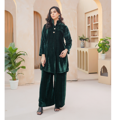 UMS-46 Velvet Co-Ords set by Simrans | Ready to Wear | Asian Clothes