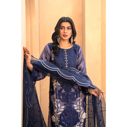 UMRZ-56 Maria.b Oraganza by Rangz Embroidered Festive Organza Collection