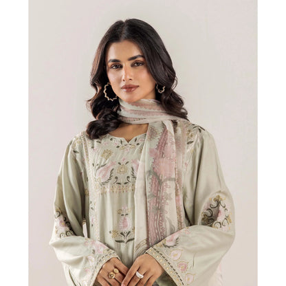 UTT-18 VOL 2 Embroidered Printed Linen Festive Collection by Traditional Thread