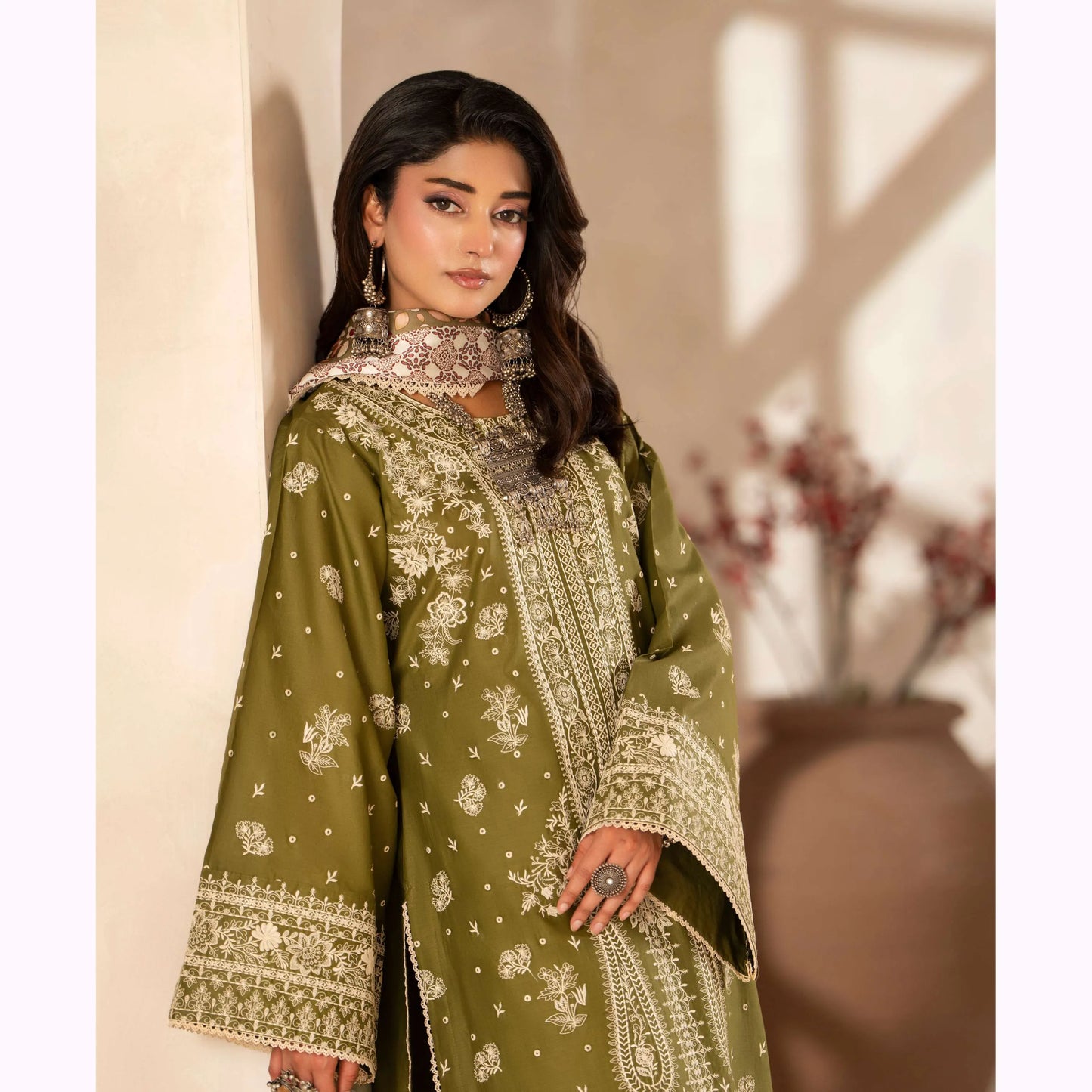 KC-1560 "Ferisha" Embroidered Festive Collection by Karma Collection