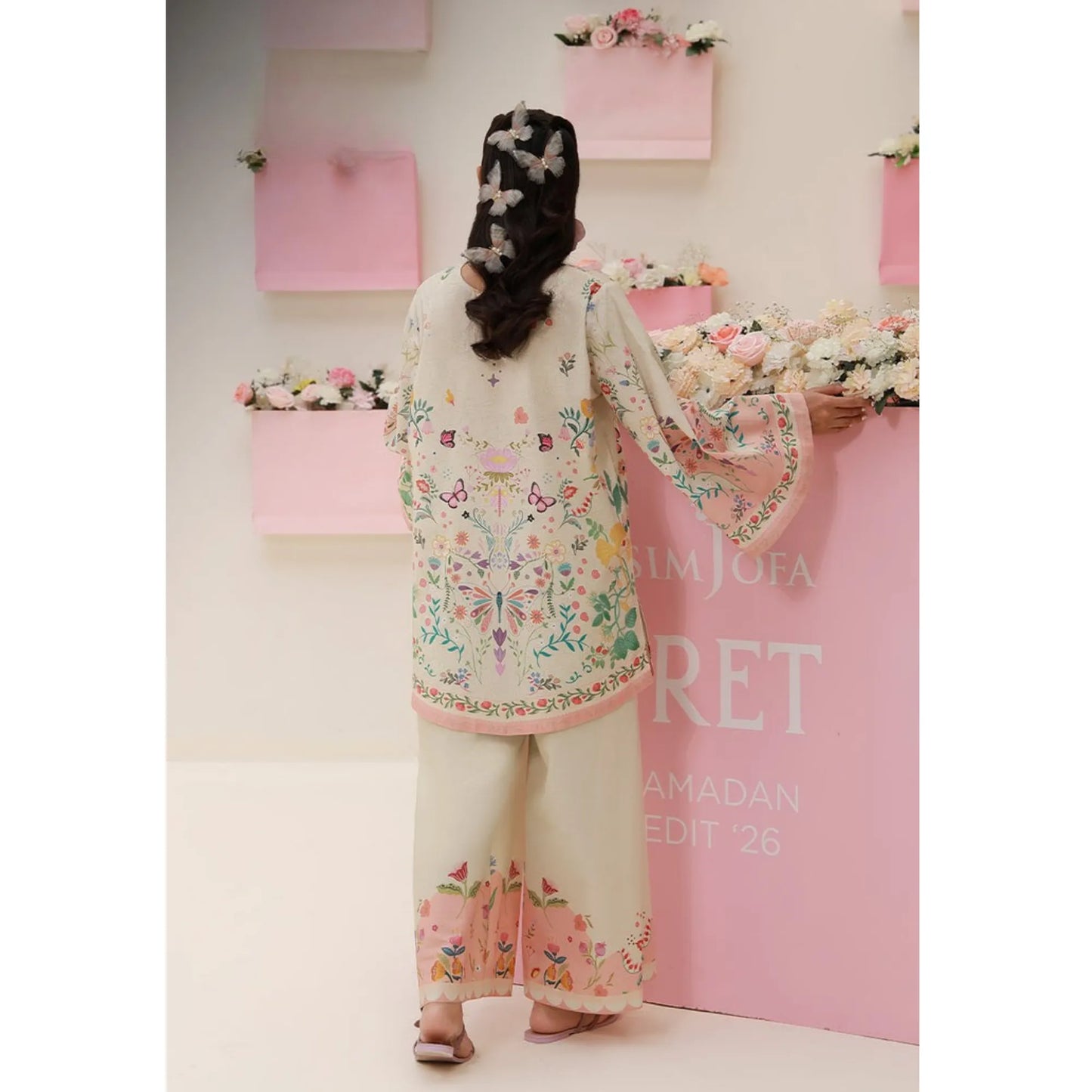 UAS-01 printed Pret by Asim jofa Printed Co Ord Set summer Collection Ready to Wear asian clothes