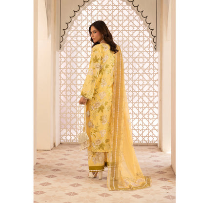 UMS-63 "Limelight" by Simrans Embroidered Printed Pure Lawn 3 Pc Collection Ready to Wear Pakistani Asian clothes