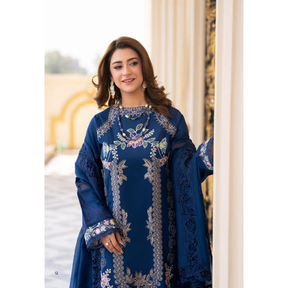 RA-31 Range-e-Eid Embroidered Lawn 3 Piece Collection by Raniya.h | Ready to Wear Pakistani Asian clothes
